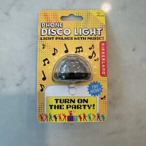 New iPhone Disco Light Kikkerland Fun Small Gift